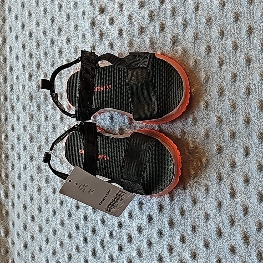 Carter's camo sandals